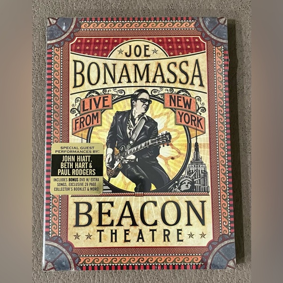 JOE BONAMASSA-Live From New York-Beacon Theatre-2 DVDS-NEW & SEALED - Picture 1 of 2